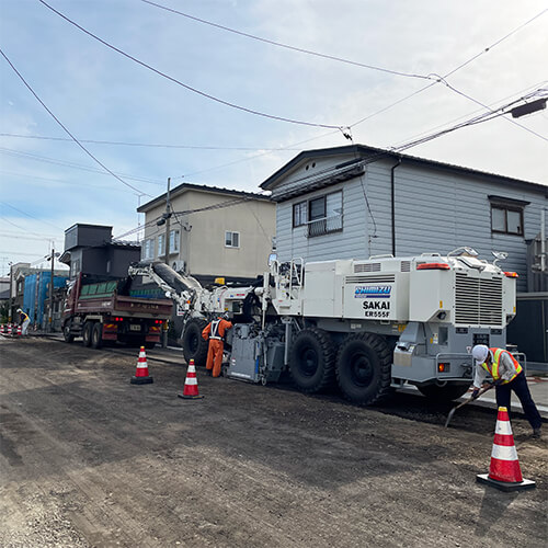 路面切削工事イメージ2